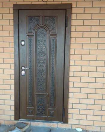 Фото двери с МДФ №2